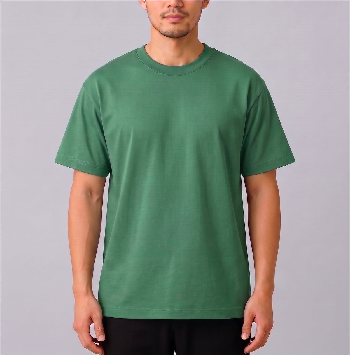 TSHORT ERKEK YESIL ON
